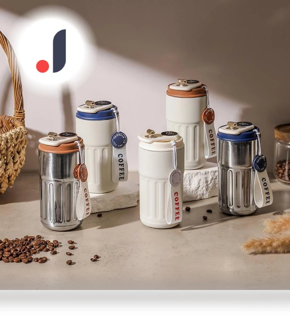 Smart Thermos Bottle with LED Temperature Display — Beverage Warmers, Good Household Items