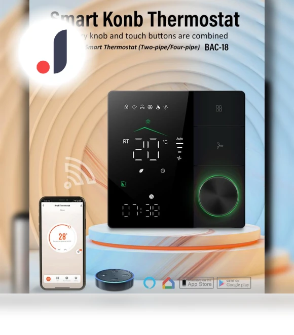Smart Thermostat with Knob — Home Climate Control, Home Of Auto Parts