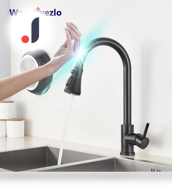 Smart Touch Kitchen Faucet — Smart-Touch Kitchen Faucets, JOHO - CarGear