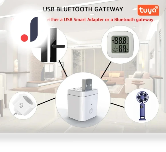 Smart USB Bluetooth ZigBee Multi Gateway — Smart Home Hubs & Controllers, Home Textile Home Decoration