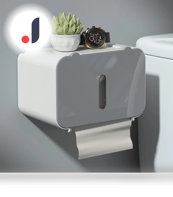 Smart Wall-Mounted Paper Storage Box — Toilet Paper Holders, Home Furnishing Department Mall