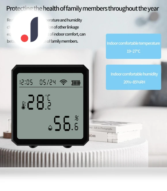 Smart WiFi Temperature and Humidity Sensor — Home Climate Control, Home Of Auto Parts