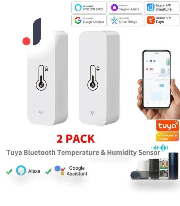Smart Wireless Temperature and Humidity Sensor — Home Climate Control, Good Household Items