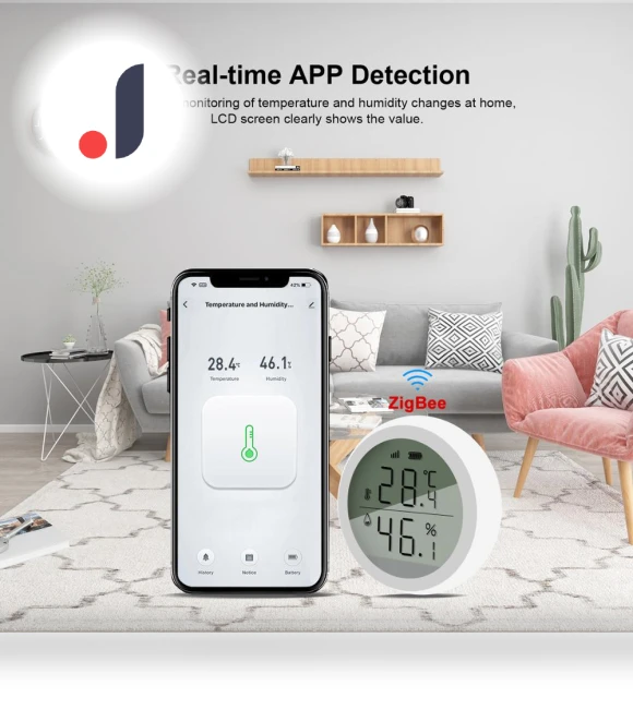 Smart ZigBee Thermometer — Home Climate Control, Home Of Auto Parts