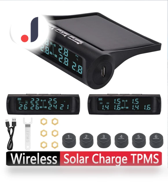 Solar Car Tire Pressure Monitor — TPMS Sensor Replacements, Simplistic Living Home