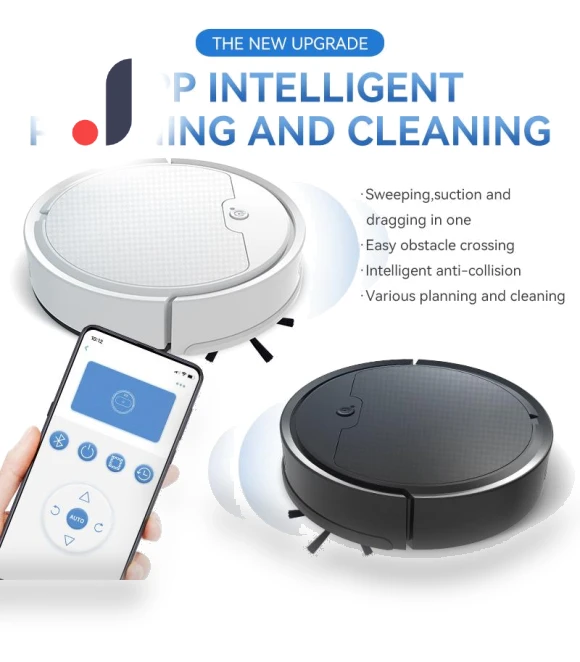 Super Quiet Sweeping Robot Vacuum — Smart Cleaning Robots, JOHO - CarGear