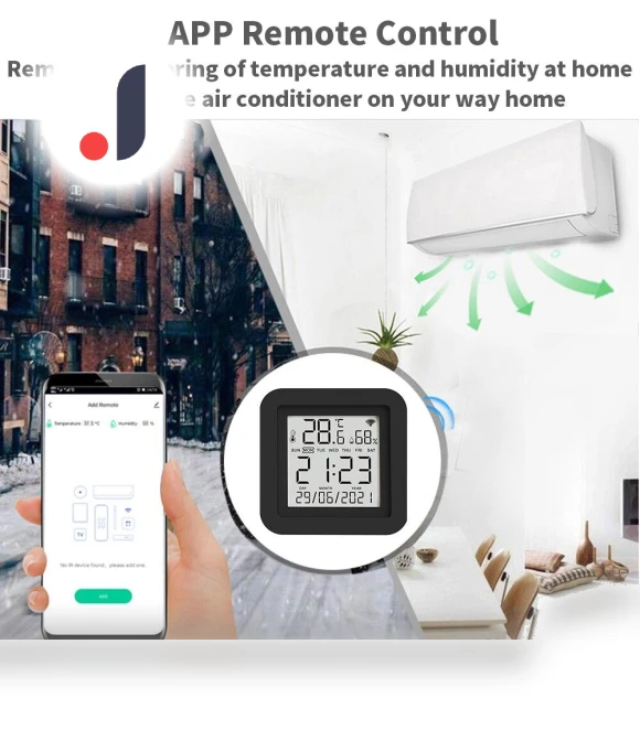 Universal IR Remote Control with Temperature and Humidity Sensor — Remote Controls, Home Of Auto Parts