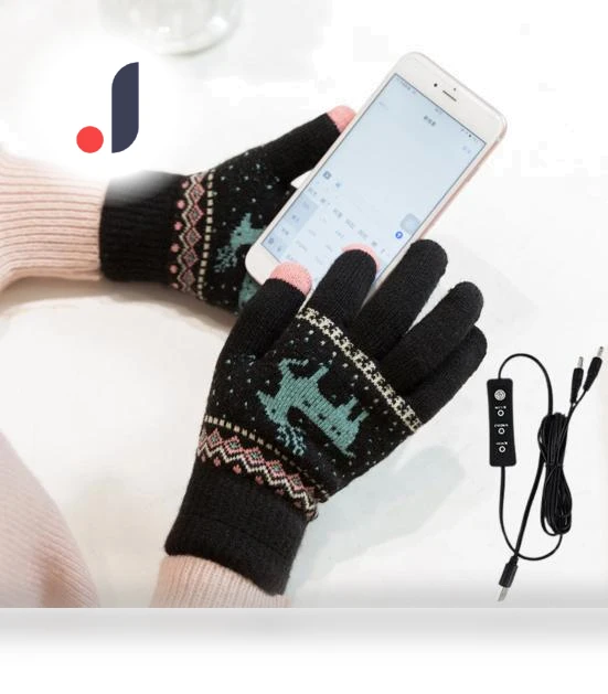 USB Heated Touchscreen Gloves — Gloves, Fency K