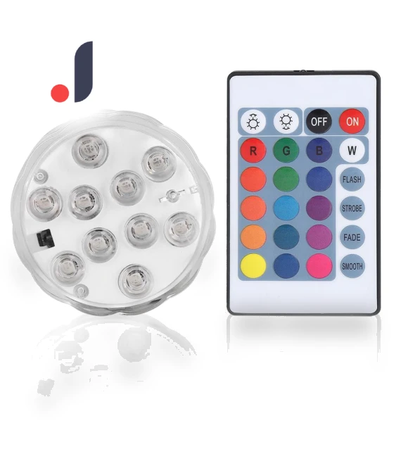 Waterproof LED Color Changing Remote Control for Submersible Aquarium Light — Lights, TOMTOP JMS