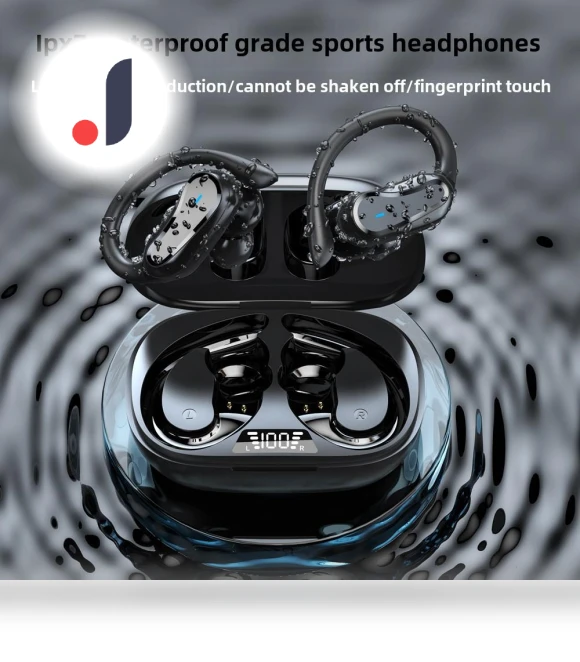 Waterproof Noise Cancelling Bluetooth Headset — Audio Gear, QUEED