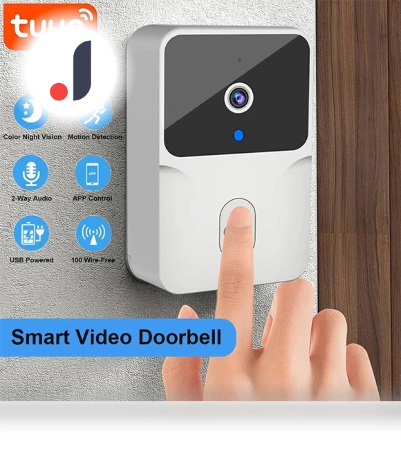 Wireless HD Video Doorbell — Smart Home Security, Good Household Items