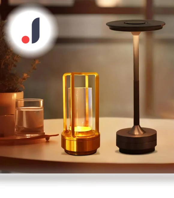 Wireless LED Desk Lamp with Touch Control — Study & Desk Lighting, JOHO