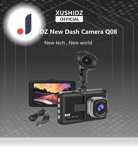 1080P Dash Cam with G-Sensor — Dashboard Cameras, Auto Launcher