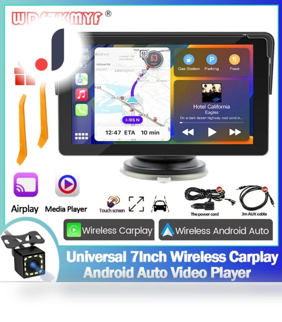 7-inch Car Radio Receiver — Stereo Receivers, Auto Accessories Home