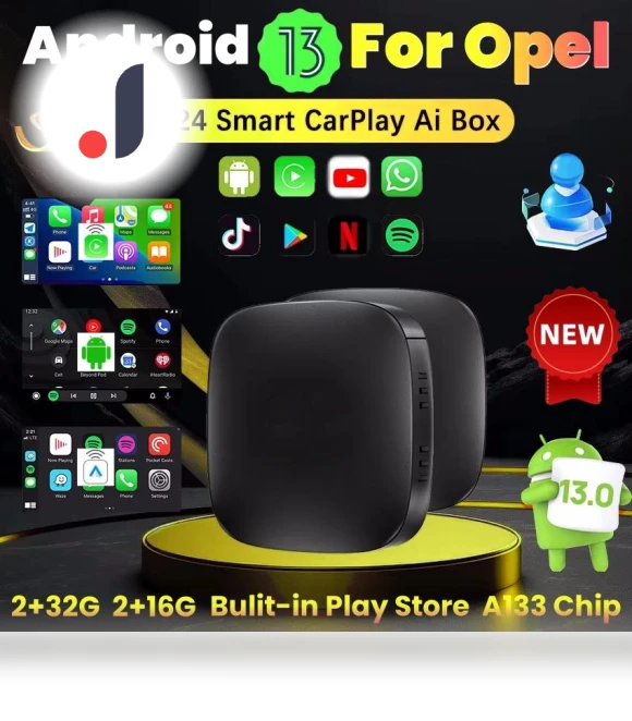 AI Box Wireless Adapter for Carplay Android Auto — Car Installation Essentials, Auto Accessories Home