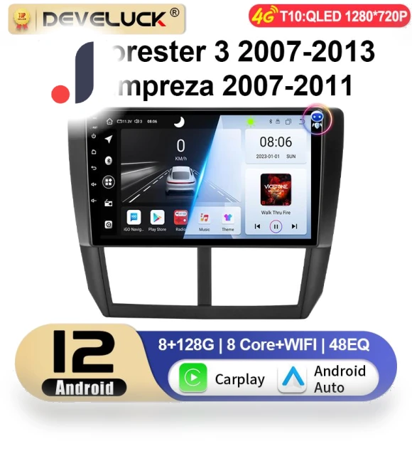 Android 12 Car Radio — Stereo Receivers, Auto Accessories Home
