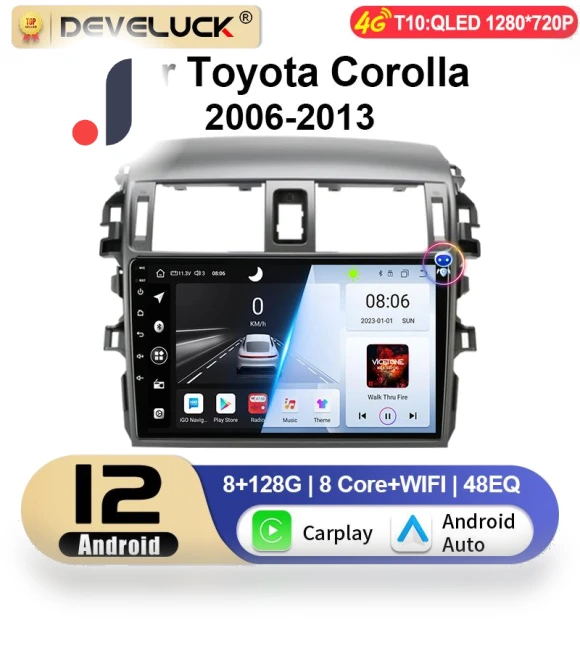 Android 12 Car Radio — Stereo Receivers, Auto Accessories Home