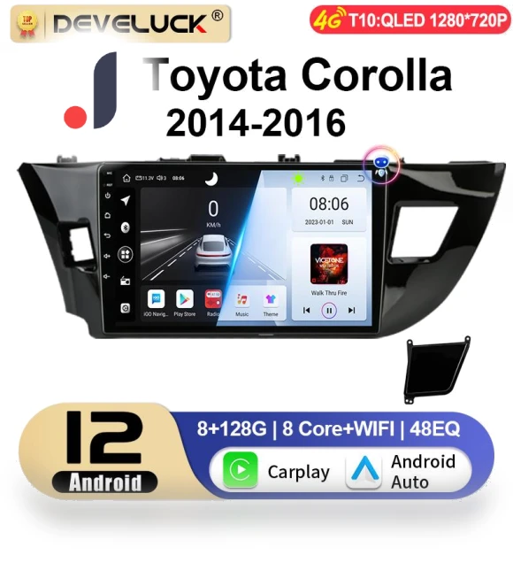 Android 12 Car Radio — Stereo Receivers, Auto Accessories Home