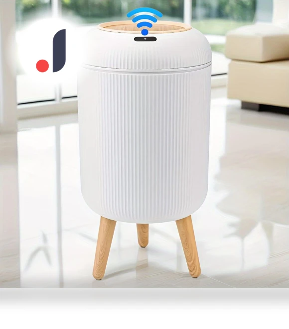 Automatic Trash Bin with Lid — Waste Baskets, World Auto Parts