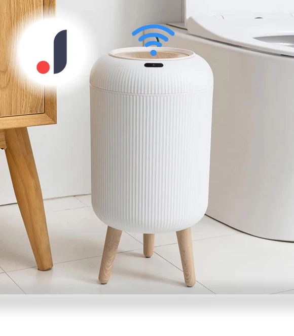Automatic Trash Can with Lid — Kitchen Cans, World Auto Parts