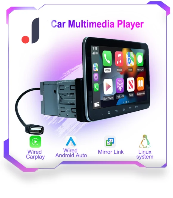 Car Stereo System with Wired Apple CarPlay Android Auto — Stereo Receivers, Auto Accessories Home