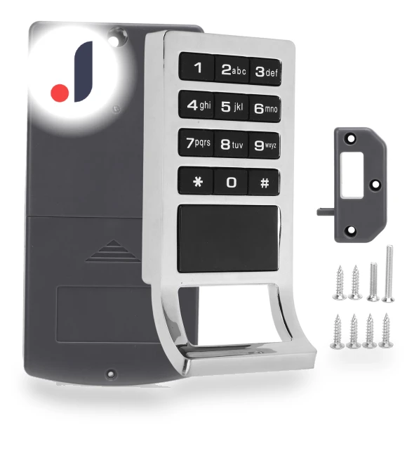 Digital Touch Screen Lock with Keypad — Padlocks & Hasps, Meterk