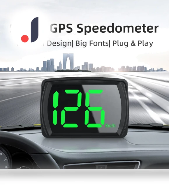 GPS Speedometer HUD Display — Dashboard Installation Kits, Auto Launcher