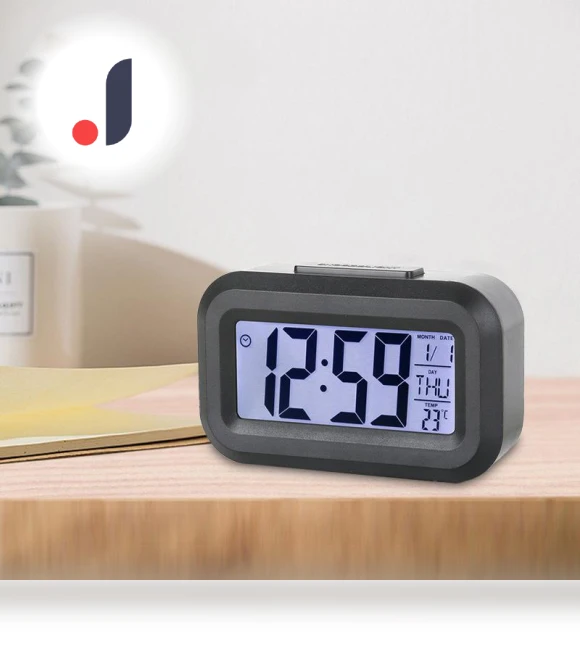 LED Digital Alarm Clock with Backlight — Alarms & Clocks, JOHO