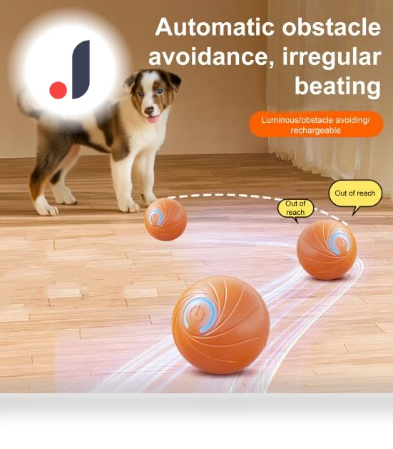 LED Rolling Pet Ball — Balls, Fashion Accessory