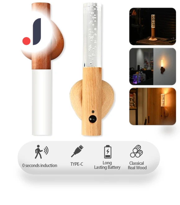Magnetic LED Touch Wall Light — Night Lights, DHDH
