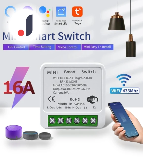 Mini Smart Switch Module — Smart Home Hubs & Controllers, Good Household Items