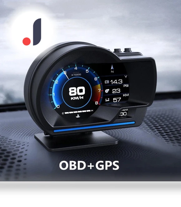 Projection Display OBD2+GPS Smart Gauge Car HUD — Car Accessories & Gadgets, Auto Accessories Home