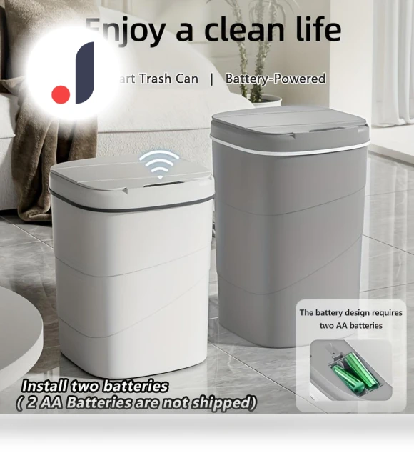 Smart Touchless Trash Bin — Kitchen Cans, World Auto Parts
