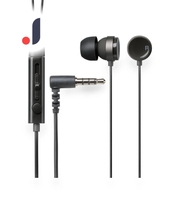 Smartphone Headphones with Microphone — Over-Ear Headphones, ELECOM