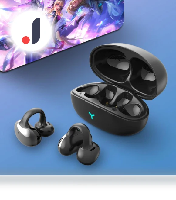Sports Smart Noise Cancelling Ear Clip — In-Ear Headphones, QUEED