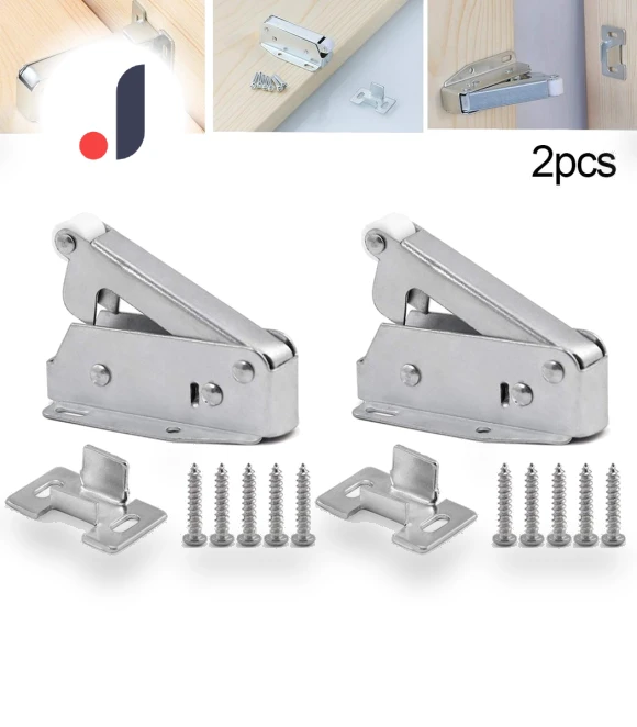 Touch Latch Invisible Door Latch — Catches, Blissful Homes