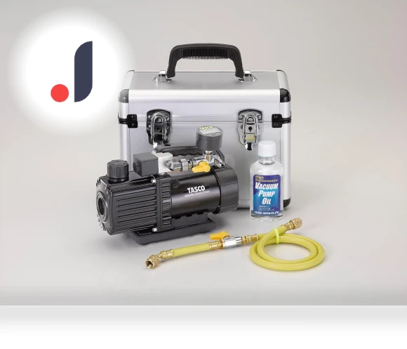 Ultra Mini Two-Stage Vacuum Pump with Digital Vacuum Gauge — Vacuum Gauges, TASCO