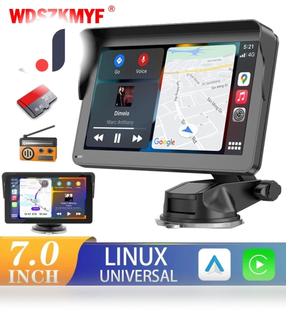 Universal 7-inch Car Radio Multimedia Video Player — Stereo Receivers, Auto Accessories Home