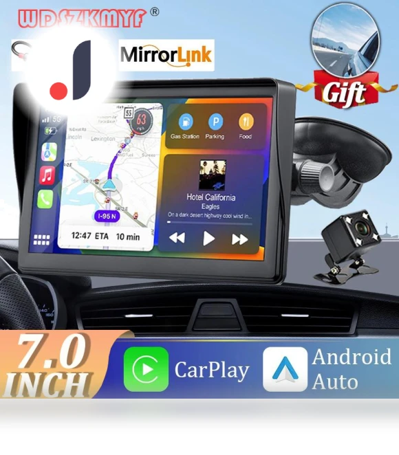 Universal 7-inch Portable Touch Screen — Navigation & GPS Accessories, Auto Accessories Home