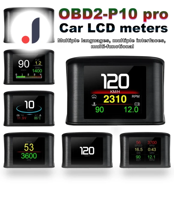 Universal Head Up Display Speedometer — Car Accessories & Gadgets, Auto Launcher