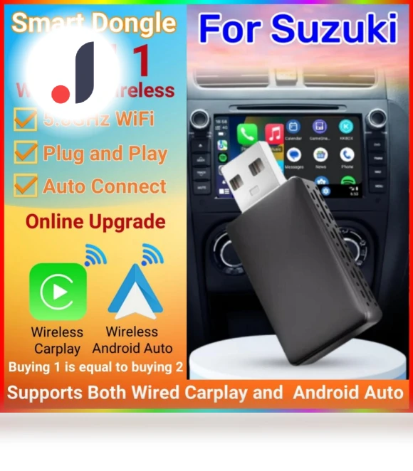Wireless Adapter for Apple Carplay and Android Auto — Car Accessories & Gadgets, Auto Accessories Home