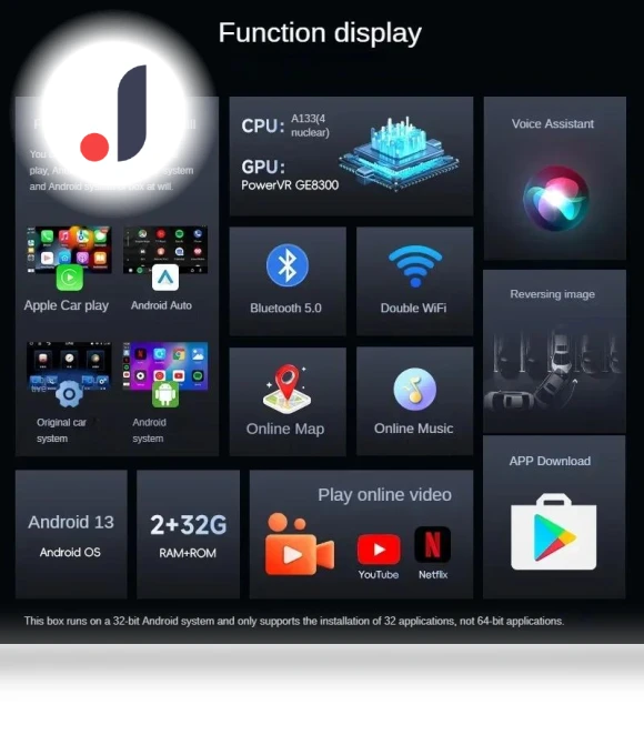 Wireless Android 13 CarPlay Adapter — Car Installation Essentials, Auto Launcher