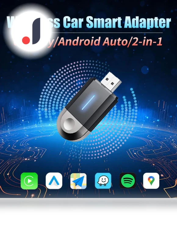 Wireless CarPlay Android Auto Adapter — Car Accessories & Gadgets, Cars Auto Home