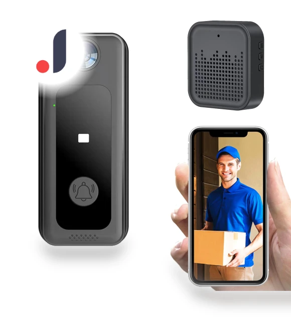 Wireless Doorbell with Camera — Smart Home Security, World Auto Parts