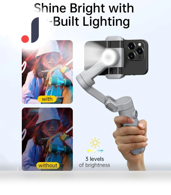 3-Axis Handheld Stabilizer — Steady Shots, Aochuan