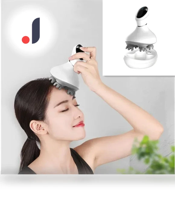 3D Head Massage Instrument — Back Relief Solutions, Auto Accessories Home