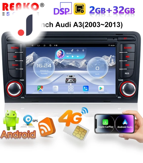 7-inch Android Car Stereo — Stereo Receivers, Reakosound