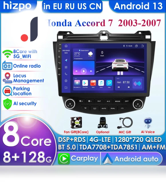 AI Voice Android Car Radio GPS Navigation — Navigation & GPS Accessories, Hizpo Navigation
