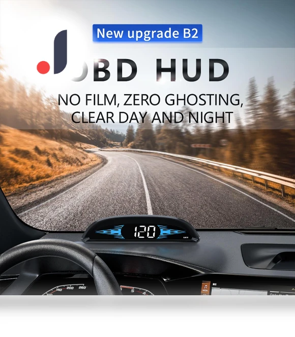 Auto HUD OBD2 GPS Display — Car Accessories & Gadgets, Dream Garage