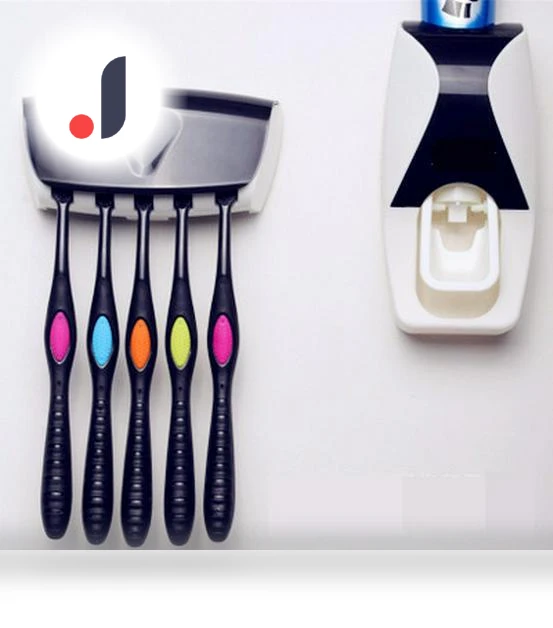 Automatic Toothpaste Dispenser and Toothbrush Holder — Toothbrush Holders, AI Supermarket